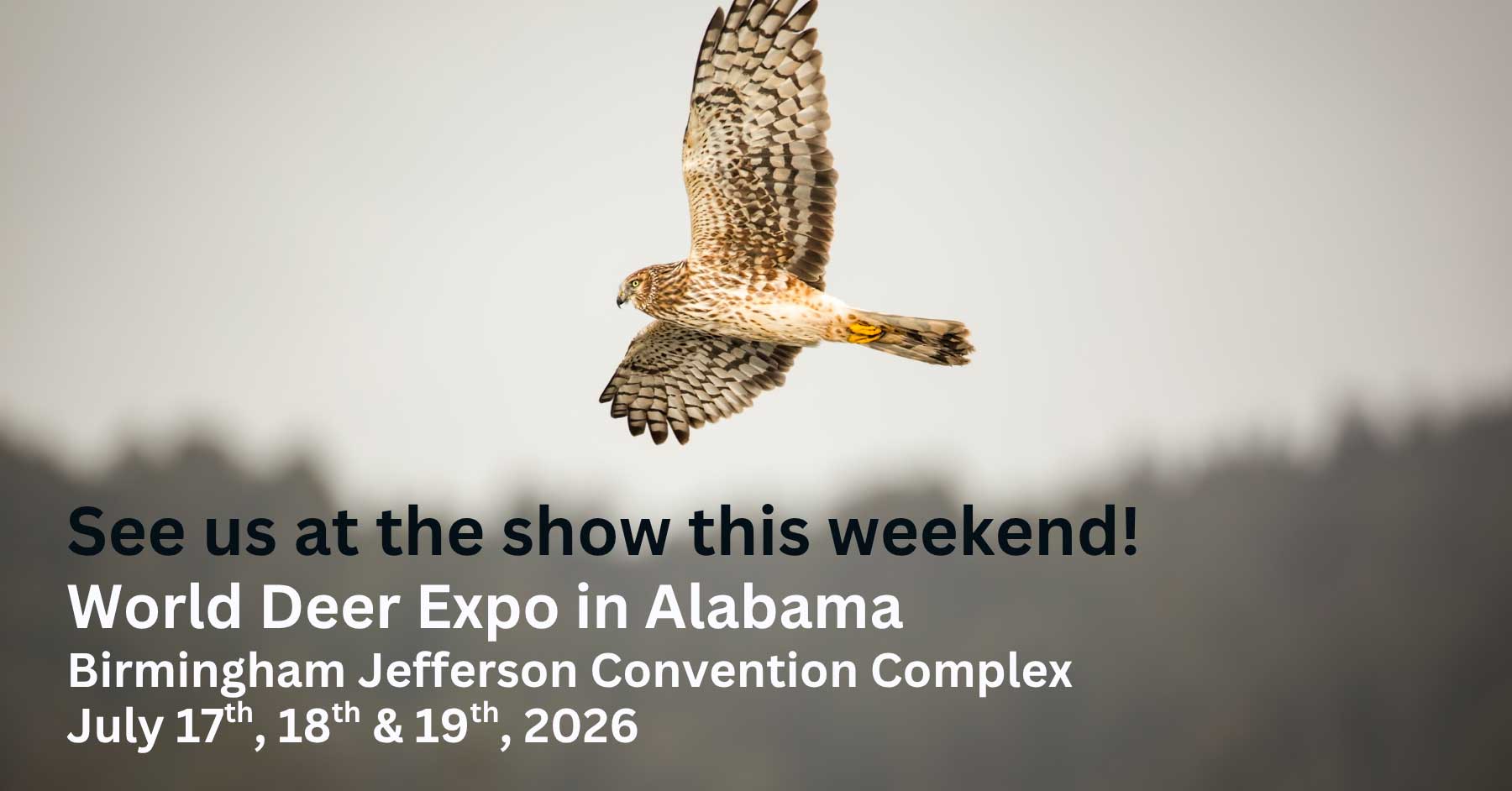 BDW---See-Us-at-the-Show---07-17-26---World-Deer-Expo-in-Alabama